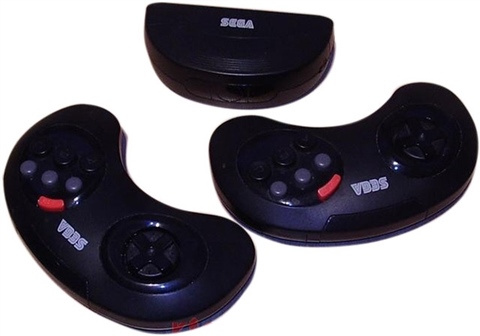 Official Sega Mega Drive Wireless Infra Red Controllers & Receiver